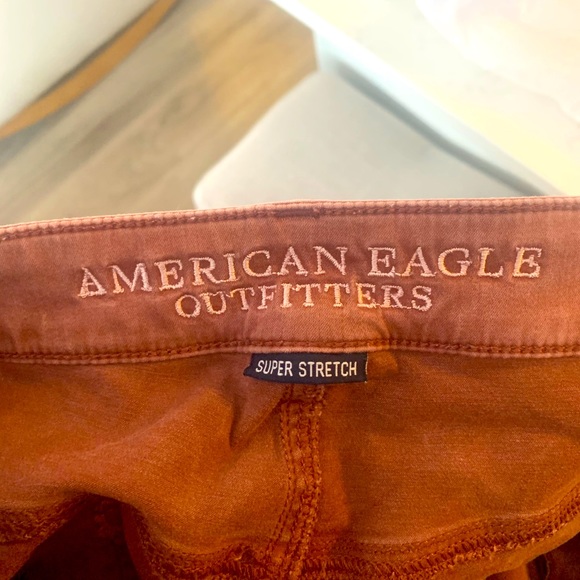 Skinny jeans mauve with velvet feel - Picture 3 of 3